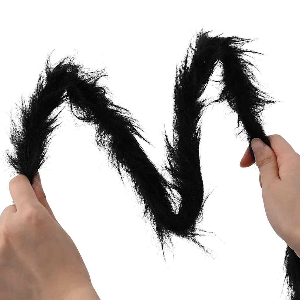 Halloween Pauk Dekoracija 6 pcs Crna 75 cm Poliester i čelik