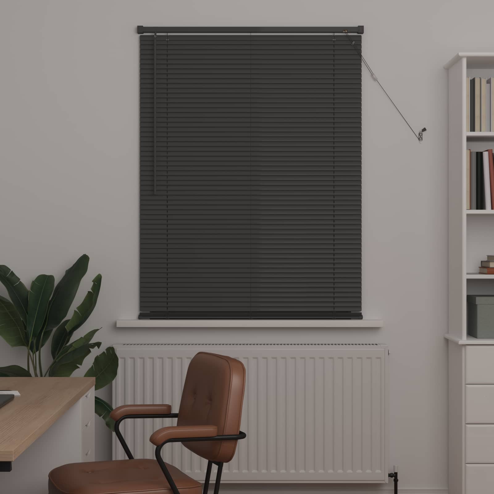 Venecijanska roleta Srebrno Siva 150 x 80 cm PVC