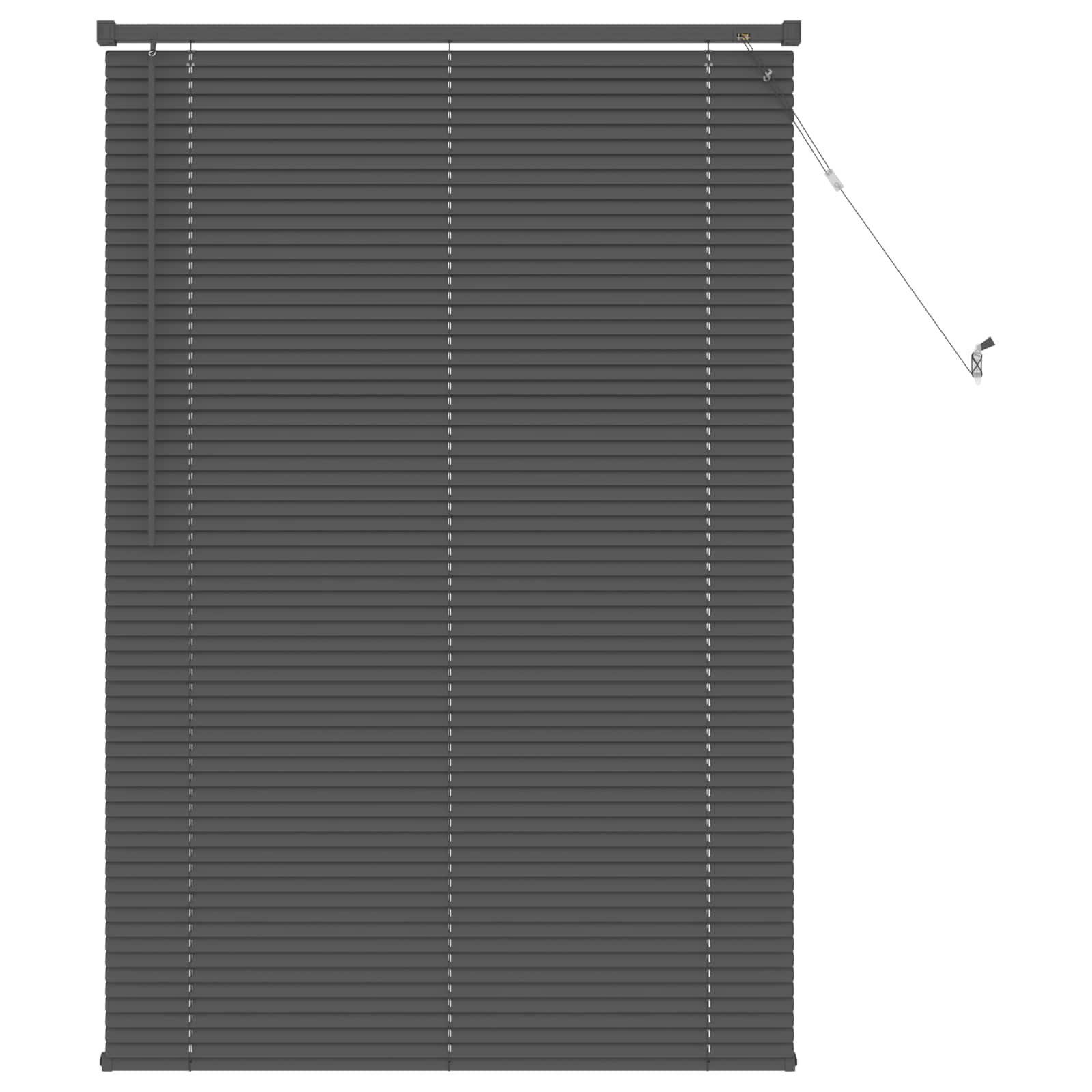 Venecijanska roleta Srebrno Siva 150 x 90 cm PVC