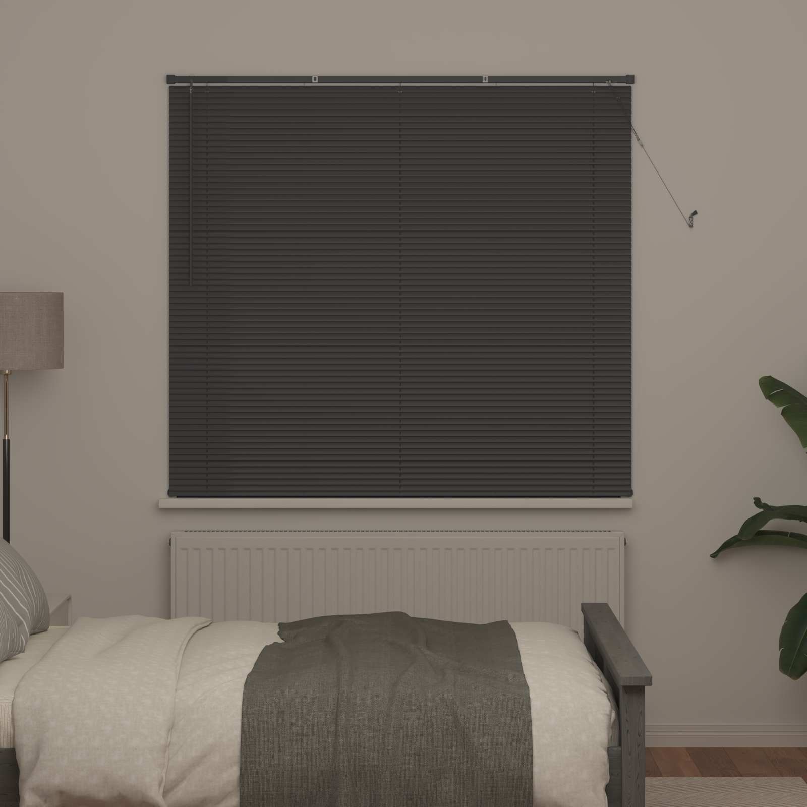 Venecijanska roleta Srebrno Siva 150 x 130 cm PVC