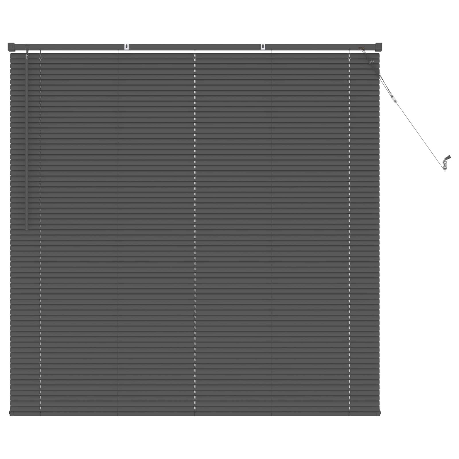 Venecijanska roleta Srebrno Siva 150 x 140 cm PVC
