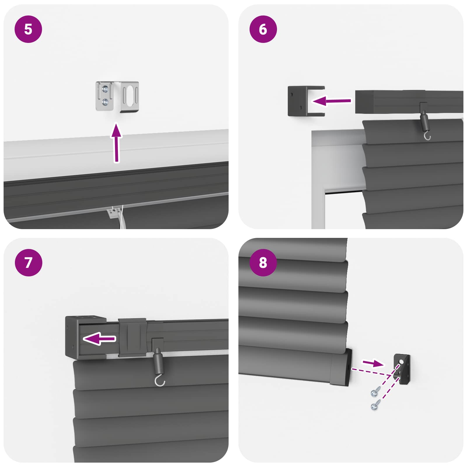 Venecijanska roleta Srebrno Siva 150 x 160 cm PVC