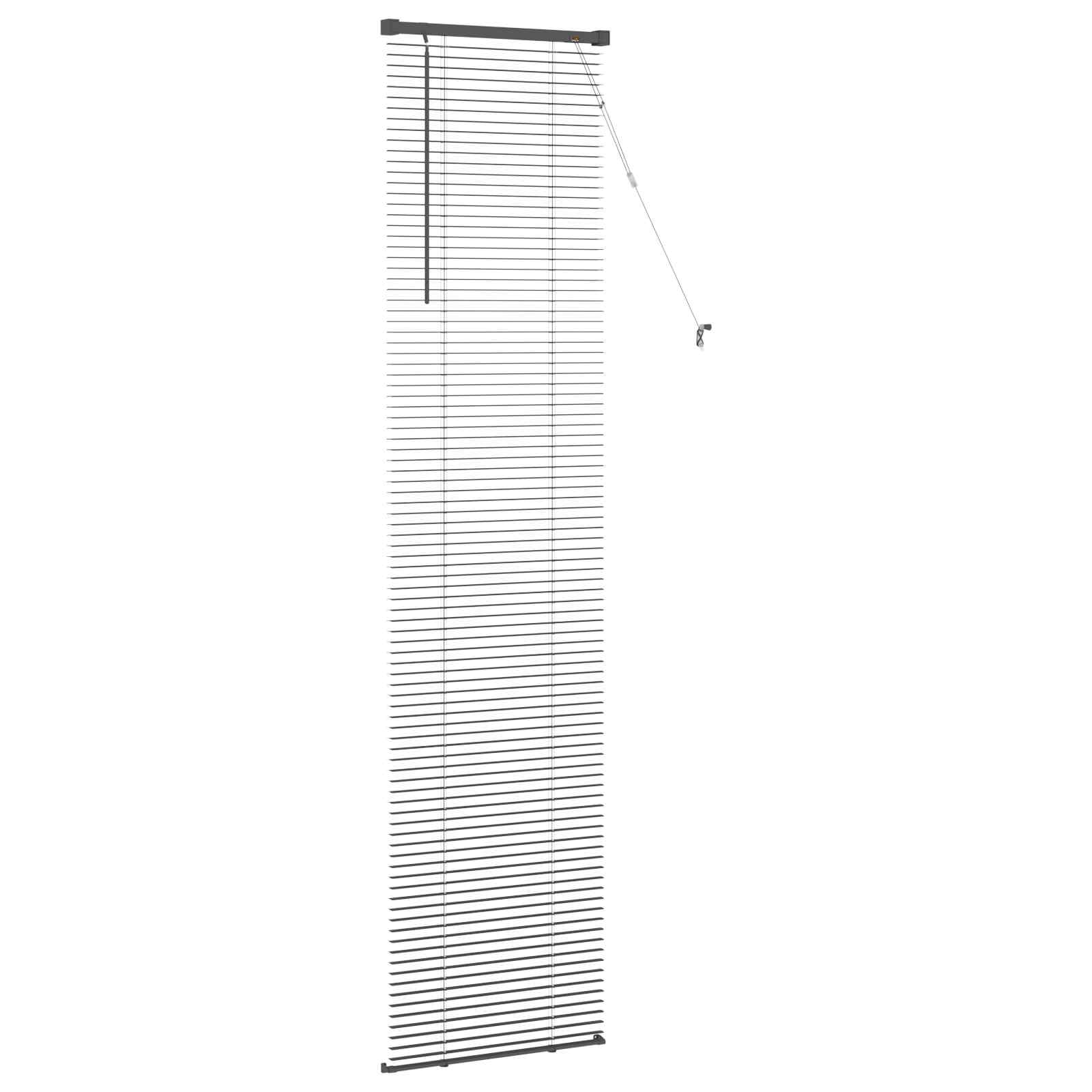 Venecijanska roleta Srebrno Siva 213 x 40 cm PVC