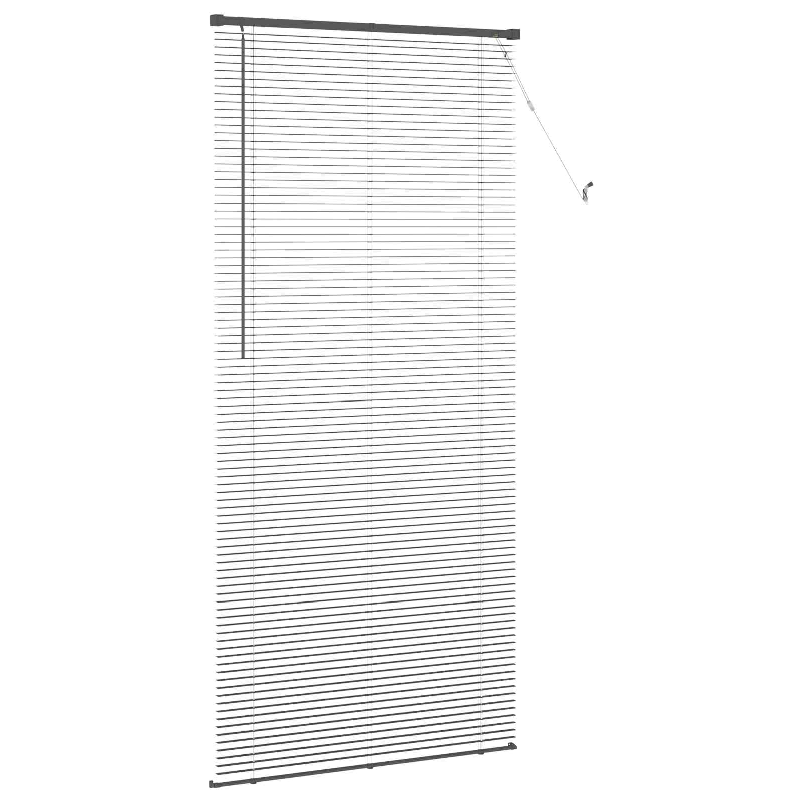 Venecijanska roleta Srebrno Siva 213 x 70 cm PVC