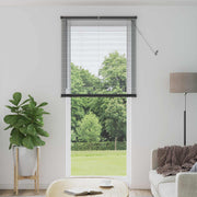 Venecijanska roleta Srebrno Siva 213 x 80 cm PVC