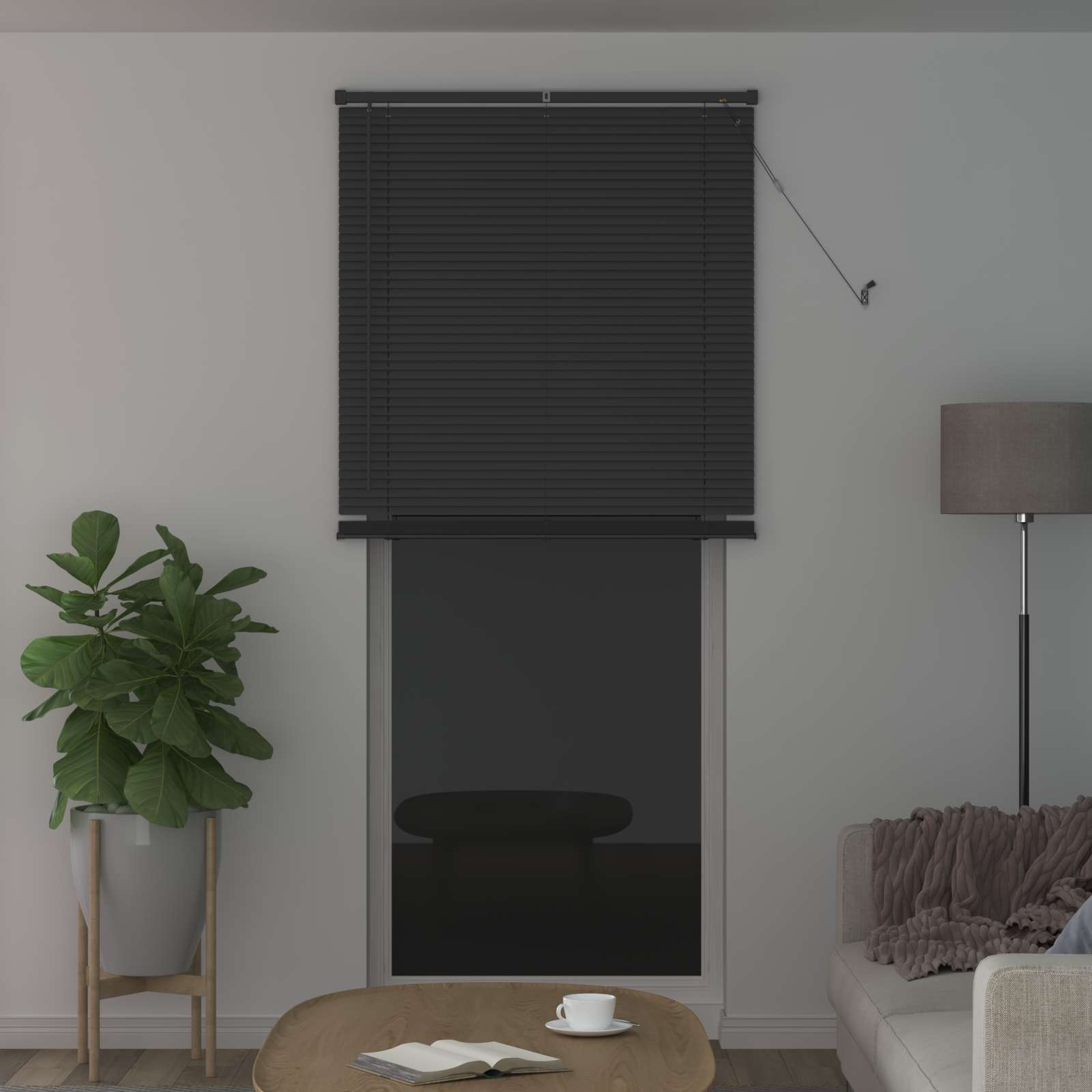 Venecijanska roleta Srebrno Siva 213 x 80 cm PVC