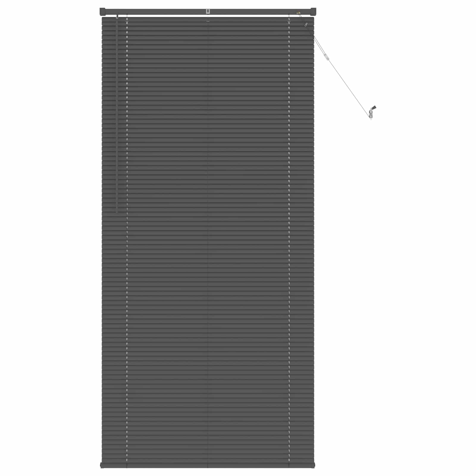 Venecijanska roleta Srebrno Siva 213 x 80 cm PVC