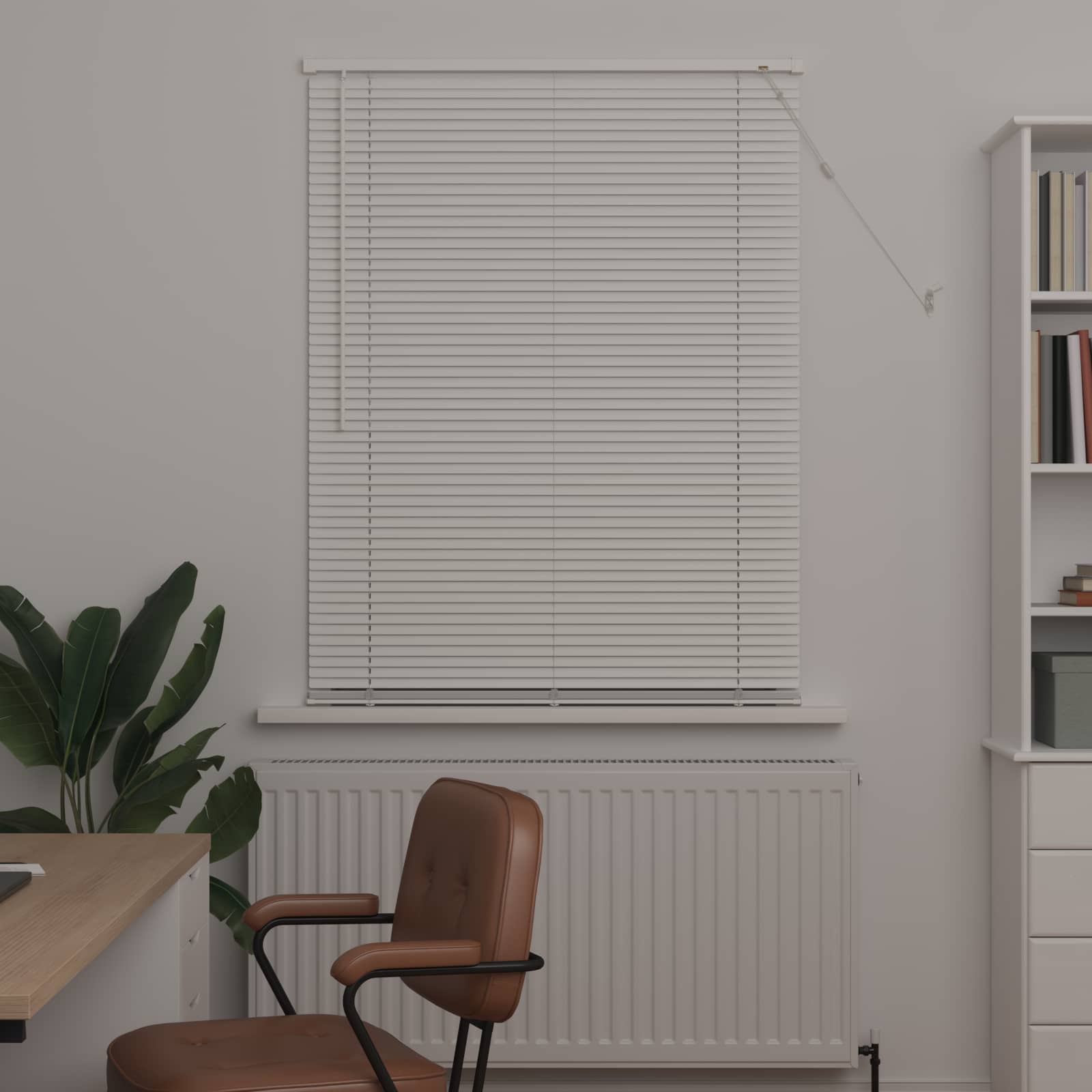 Venecijanska roleta Podesiva Bijeli 150 x 80 cm PVC