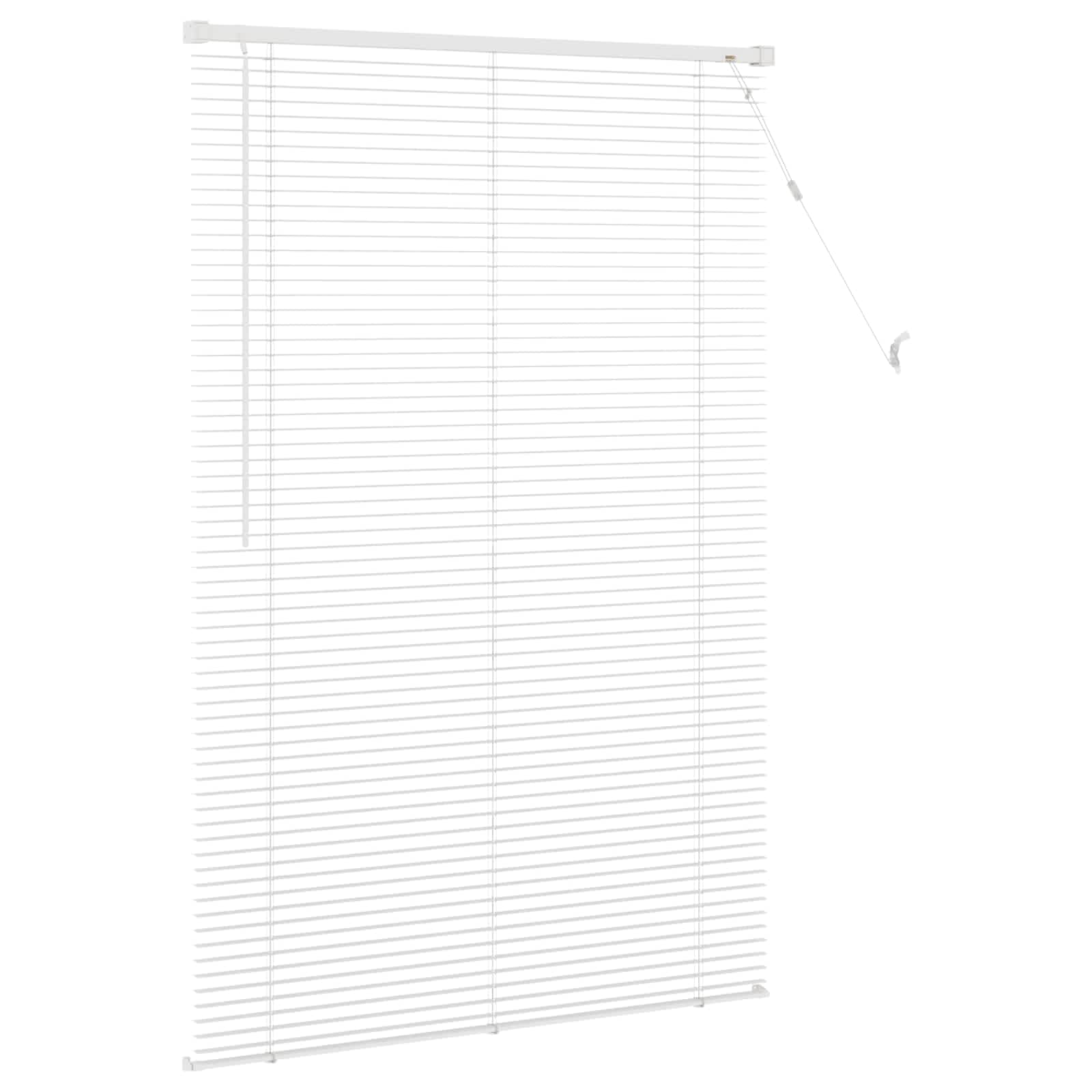 Venecijanska roleta Podesiva Bijeli 150 x 80 cm PVC