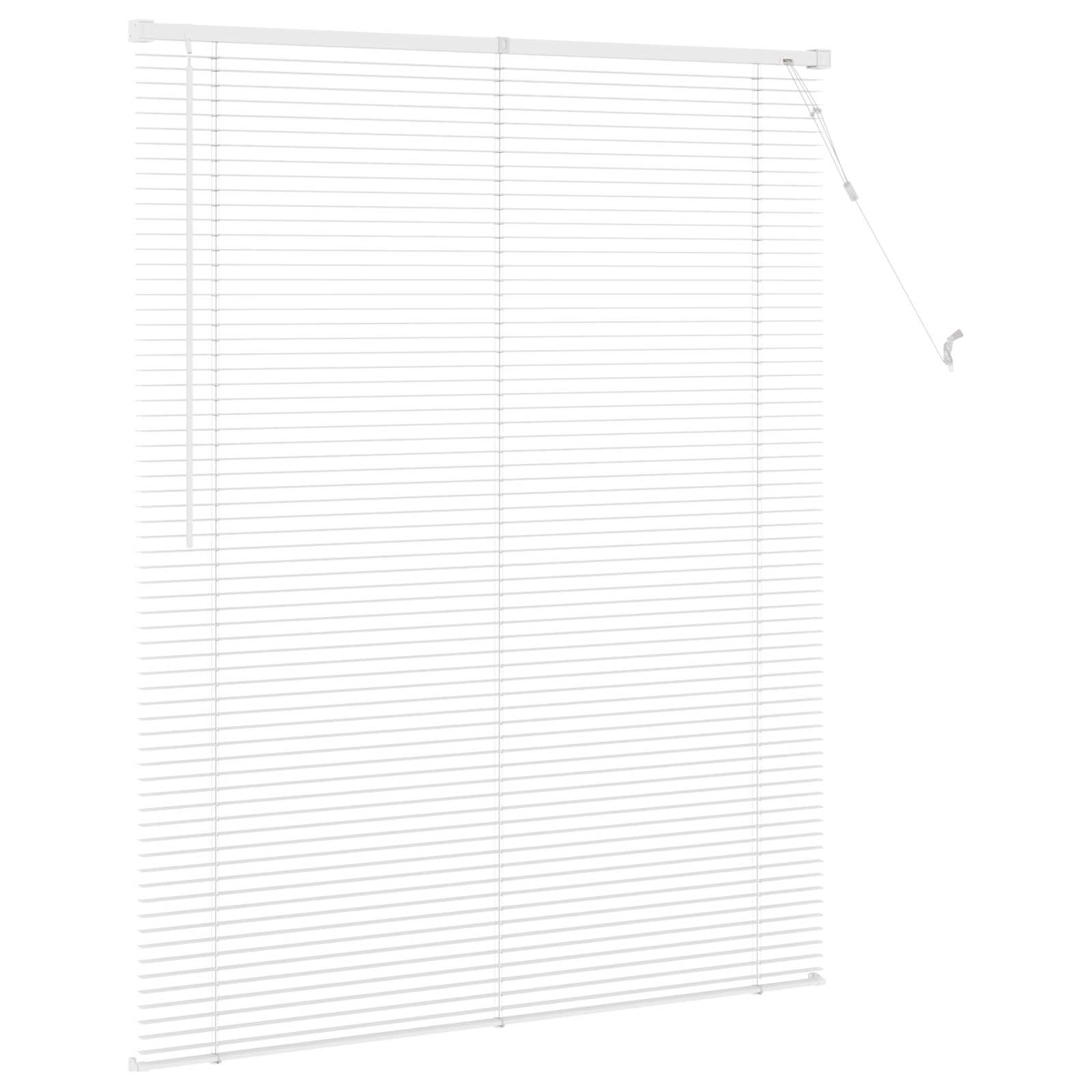 Venecijanska roleta Bijeli 150 x 120 cm PVC