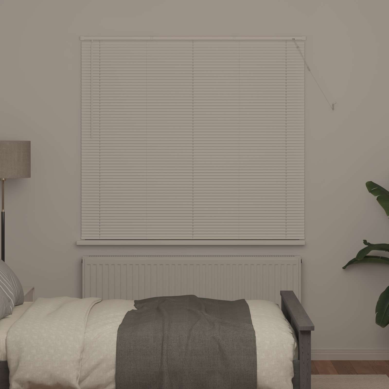 Venecijanska roleta Bijeli 150 x 160 cm PVC