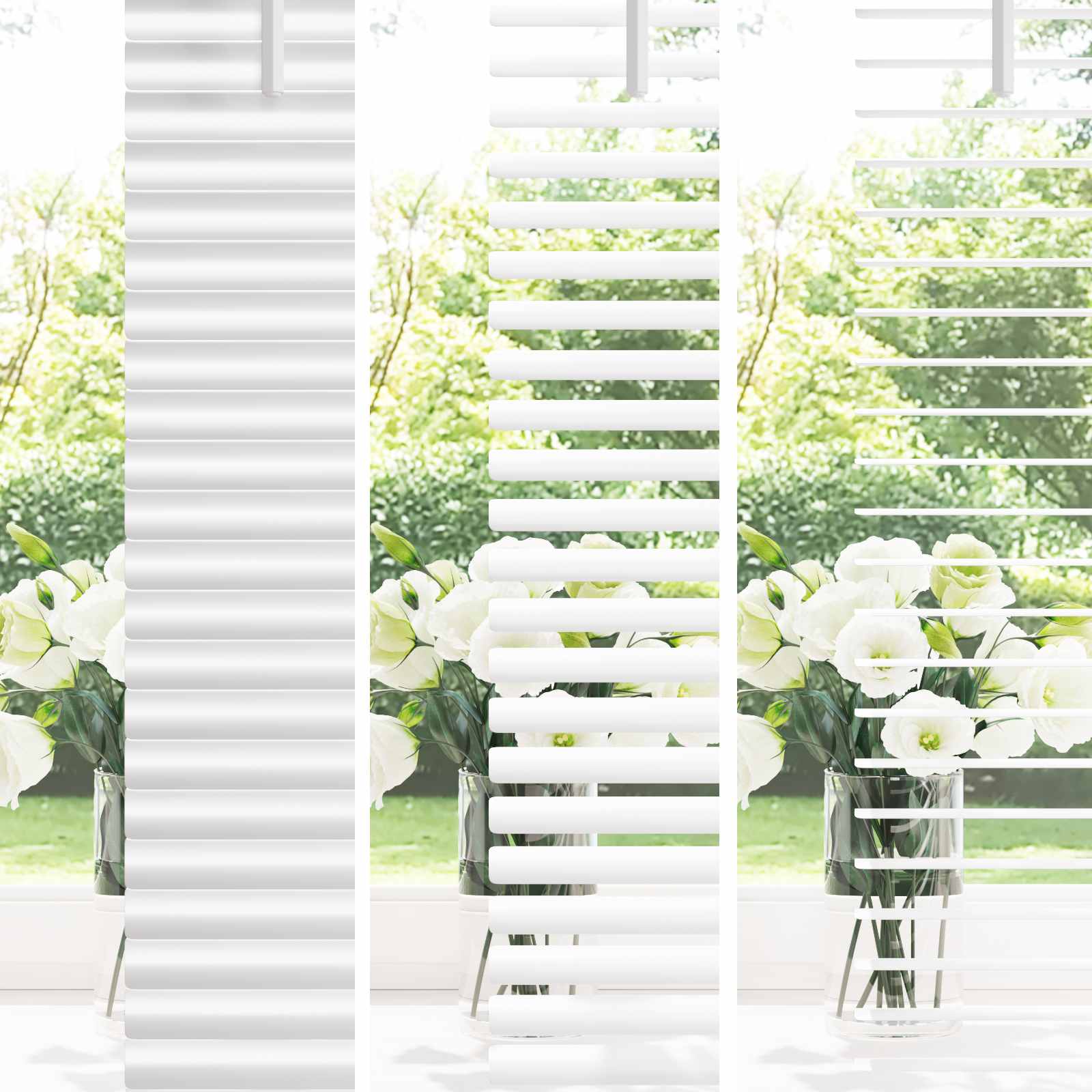 Venecijanska roleta Bijeli 150 x 160 cm PVC