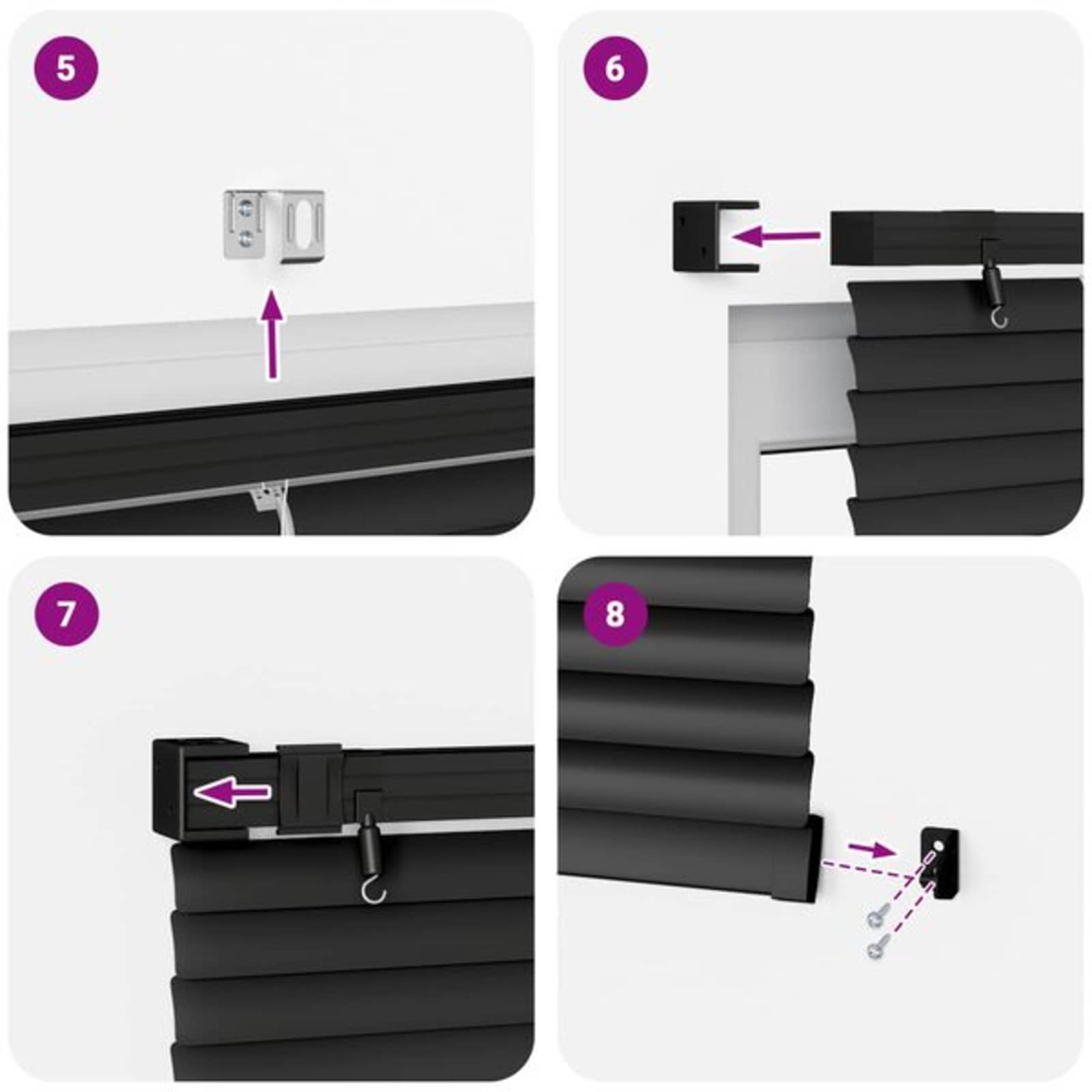 Venecijanska roleta Crna 150 x 90 cm PVC