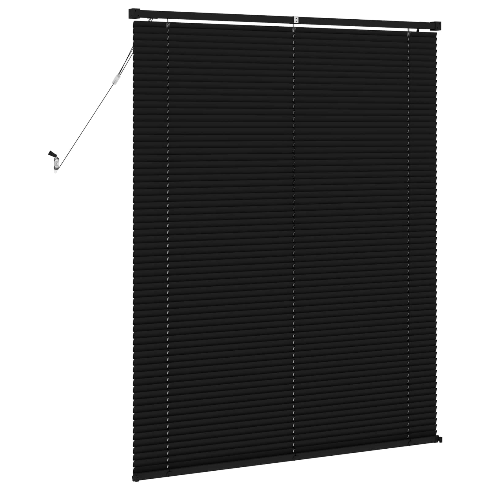Venecijanska roleta Crna 150 x 120 cm PVC