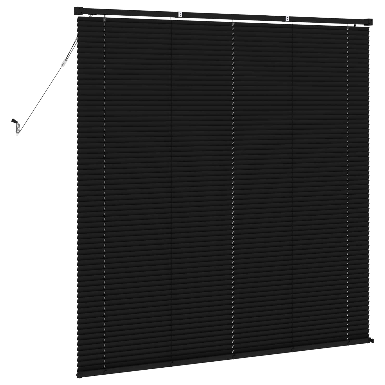 Venecijanska roleta Crna 150 x 140 cm PVC