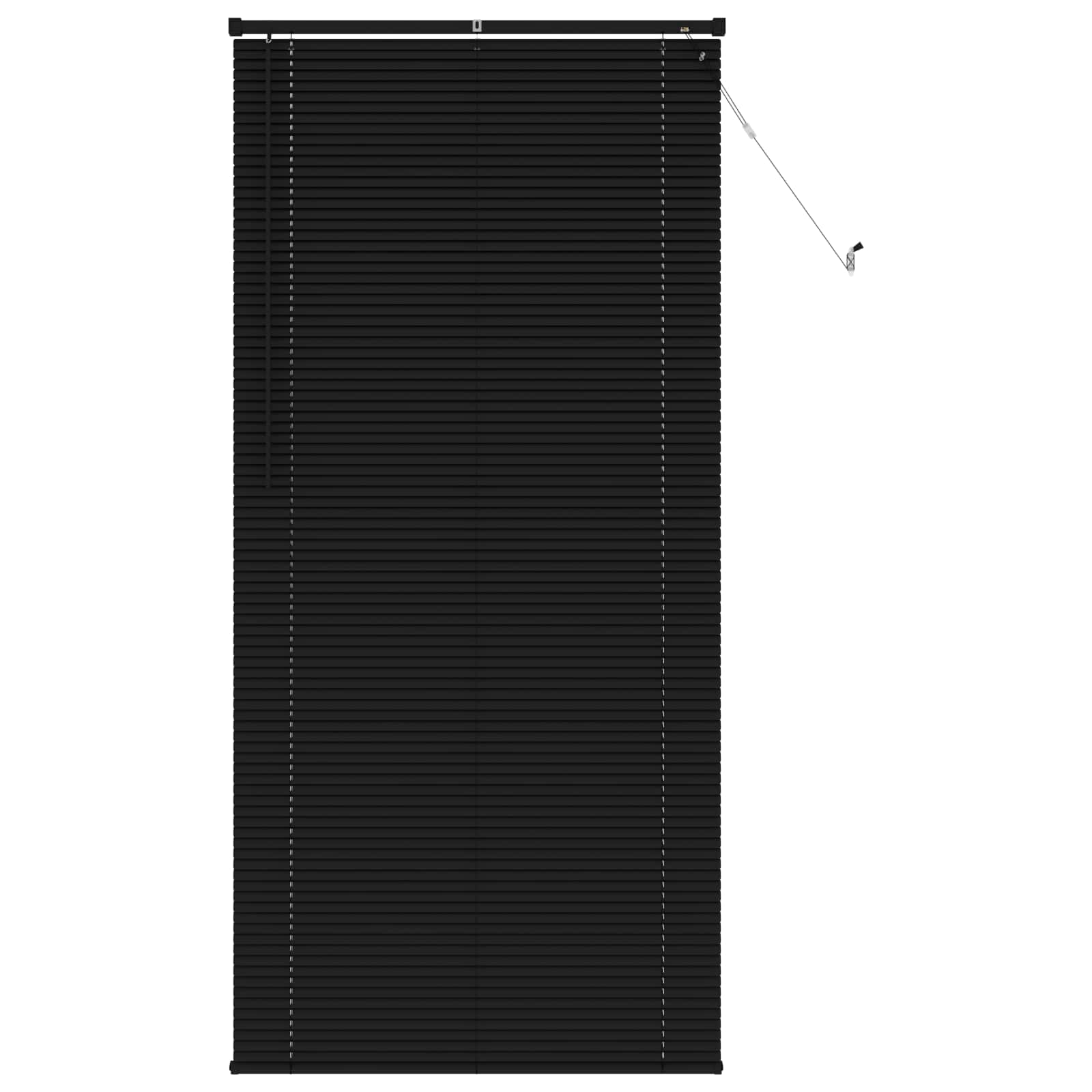 Venecijanska roleta Crna 213 x 100 cm PVC