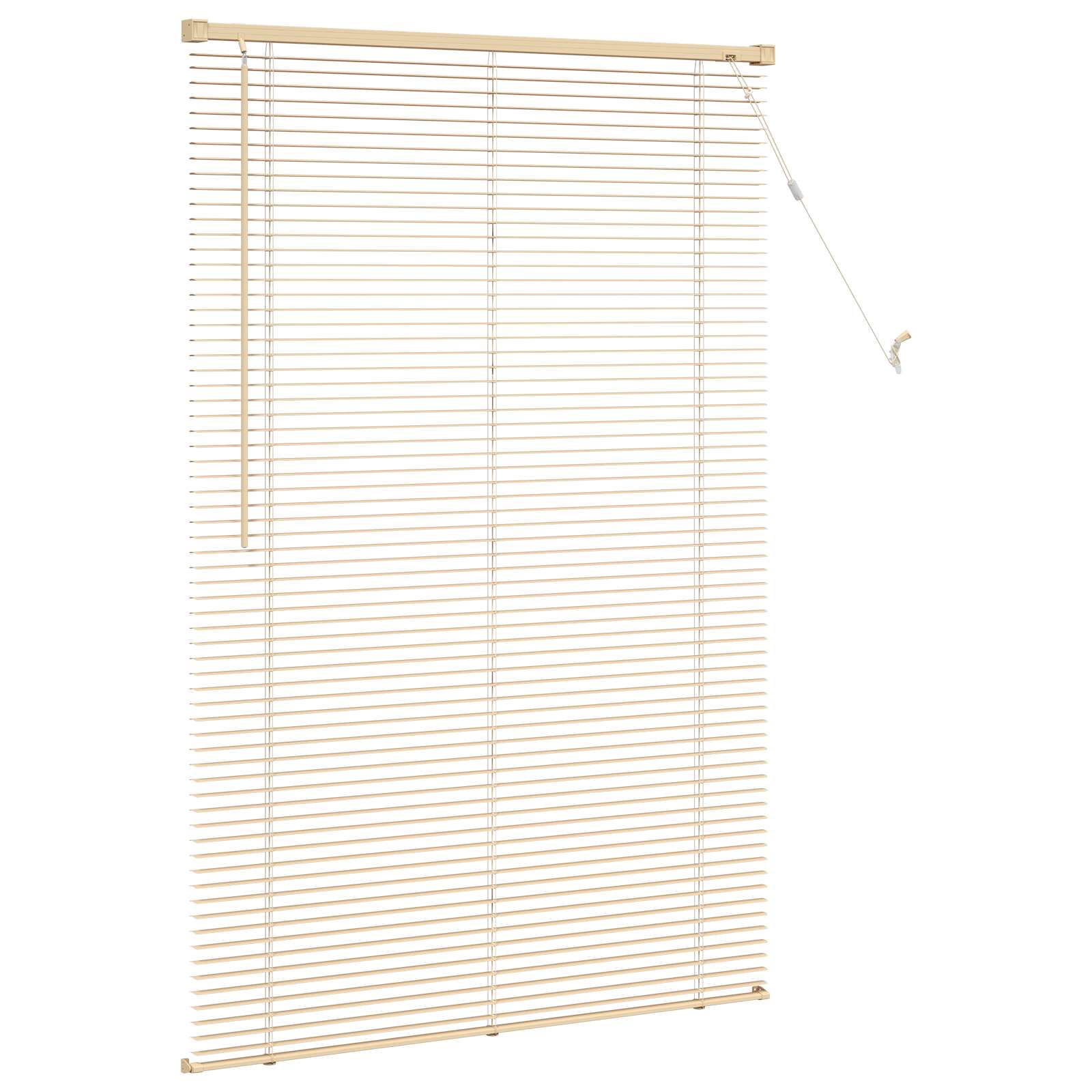 Venecijanska roleta Svijetlo smeđa s uzorkom 150 x 100 cm PVC