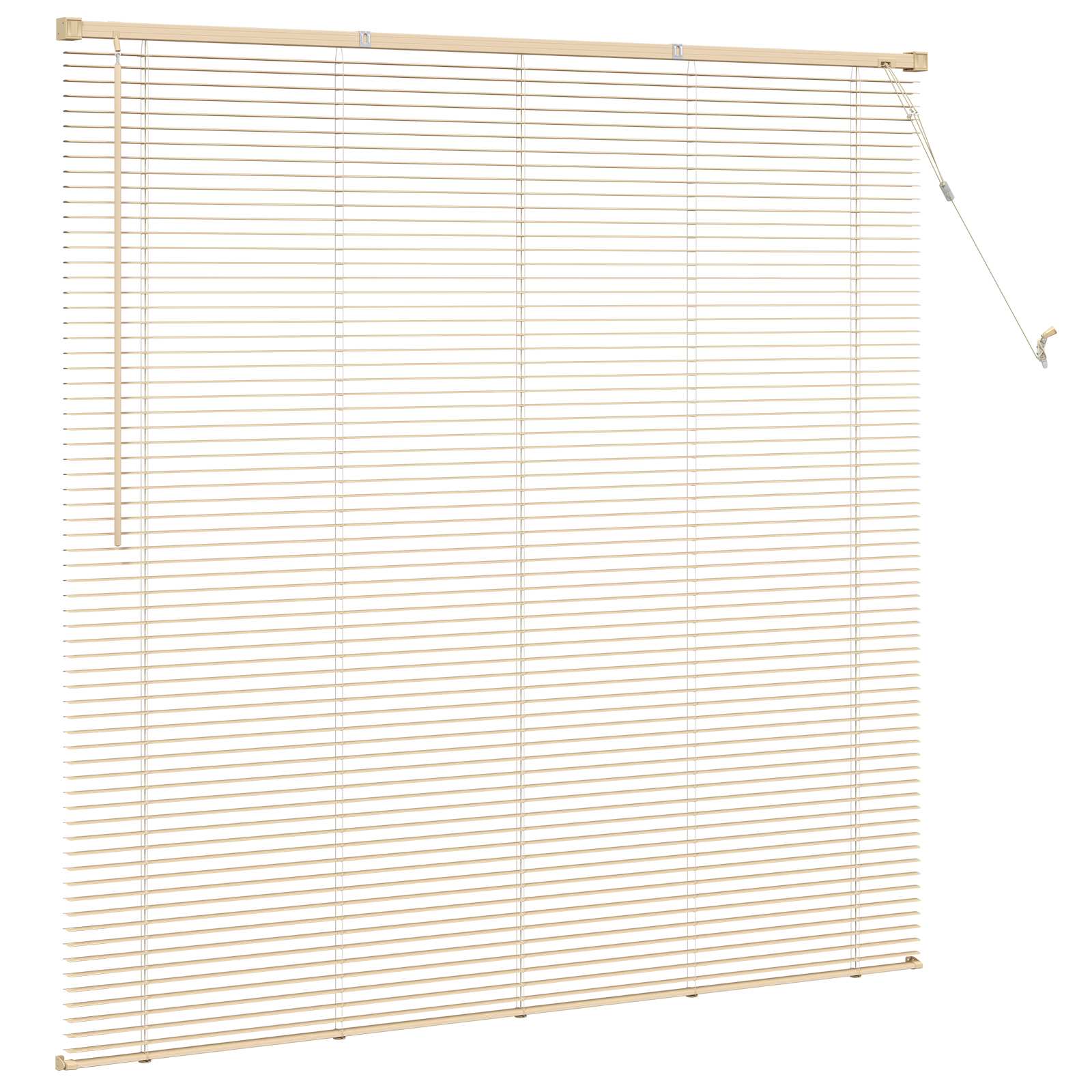 Venecijanska roleta Svijetlo smeđa s uzorkom 150 x 130 cm PVC
