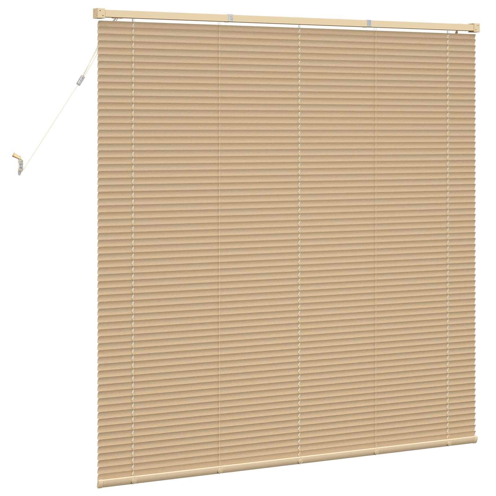 Venecijanska roleta Svijetlo smeđa s uzorkom 150 x 130 cm PVC