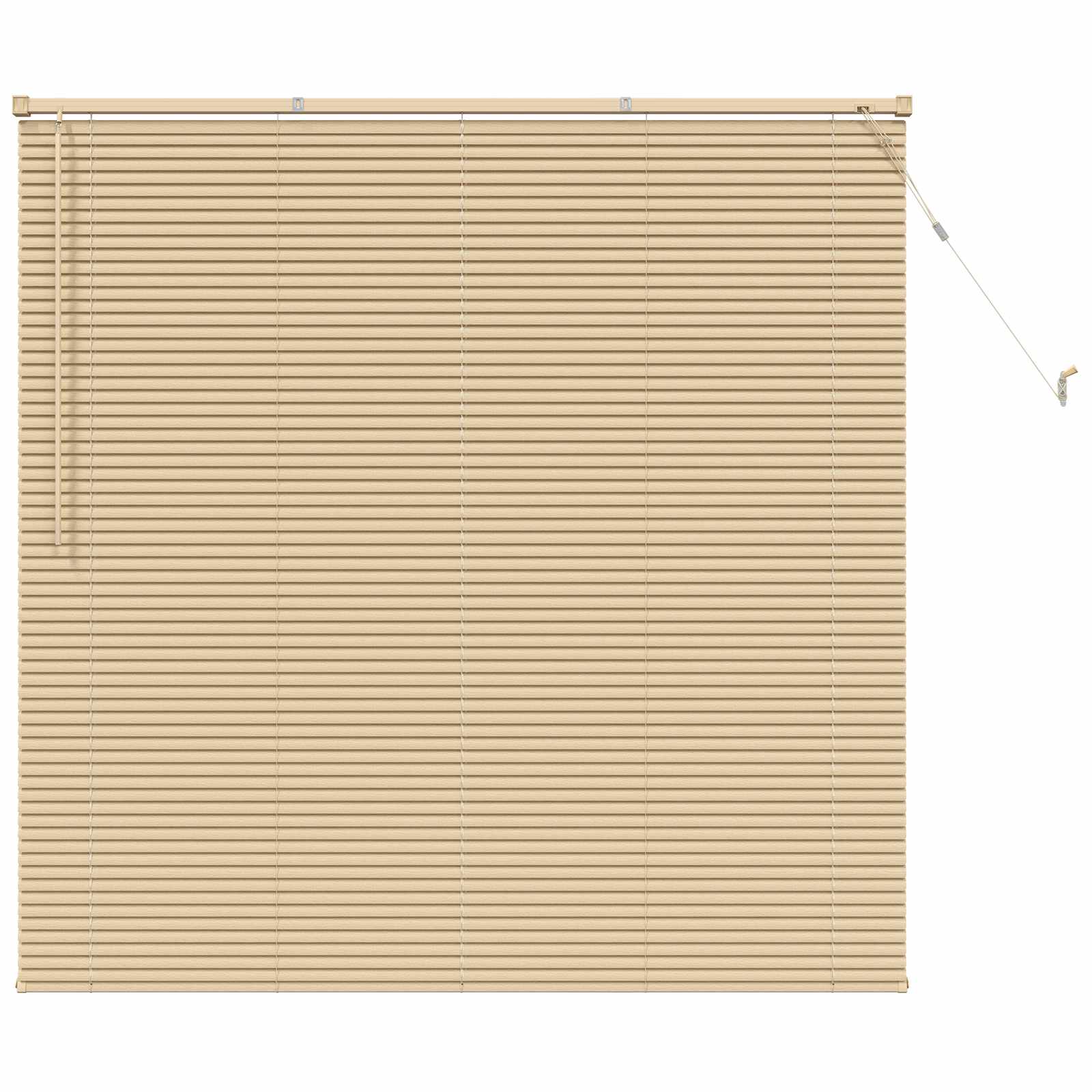 Venecijanska roleta Svijetlo smeđa s uzorkom 150 x 150 cm PVC