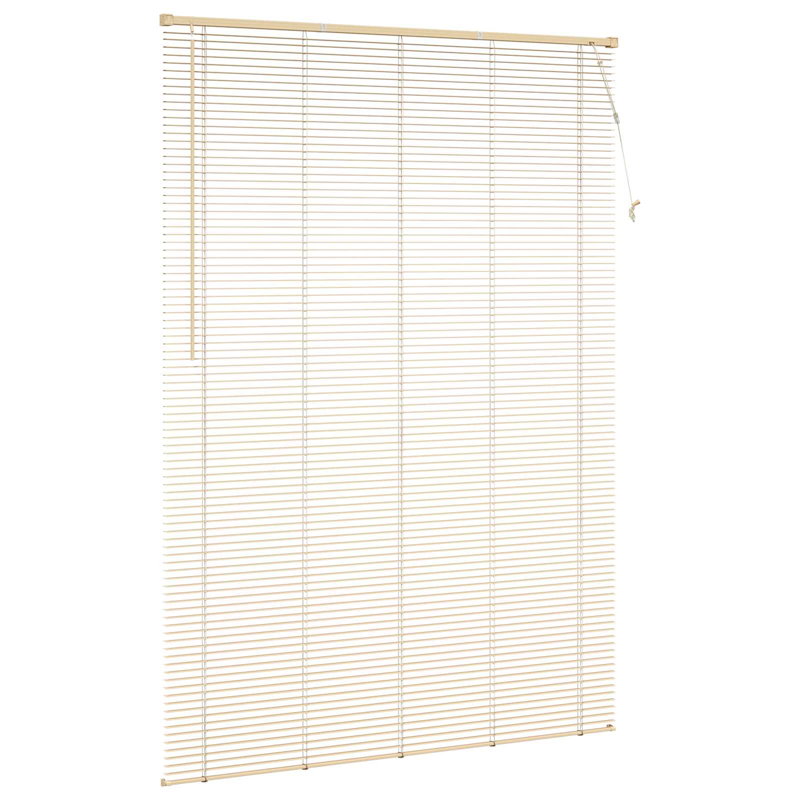 Venecijanska roleta Svijetlo smeđa s uzorkom 213 x 160 cm PVC