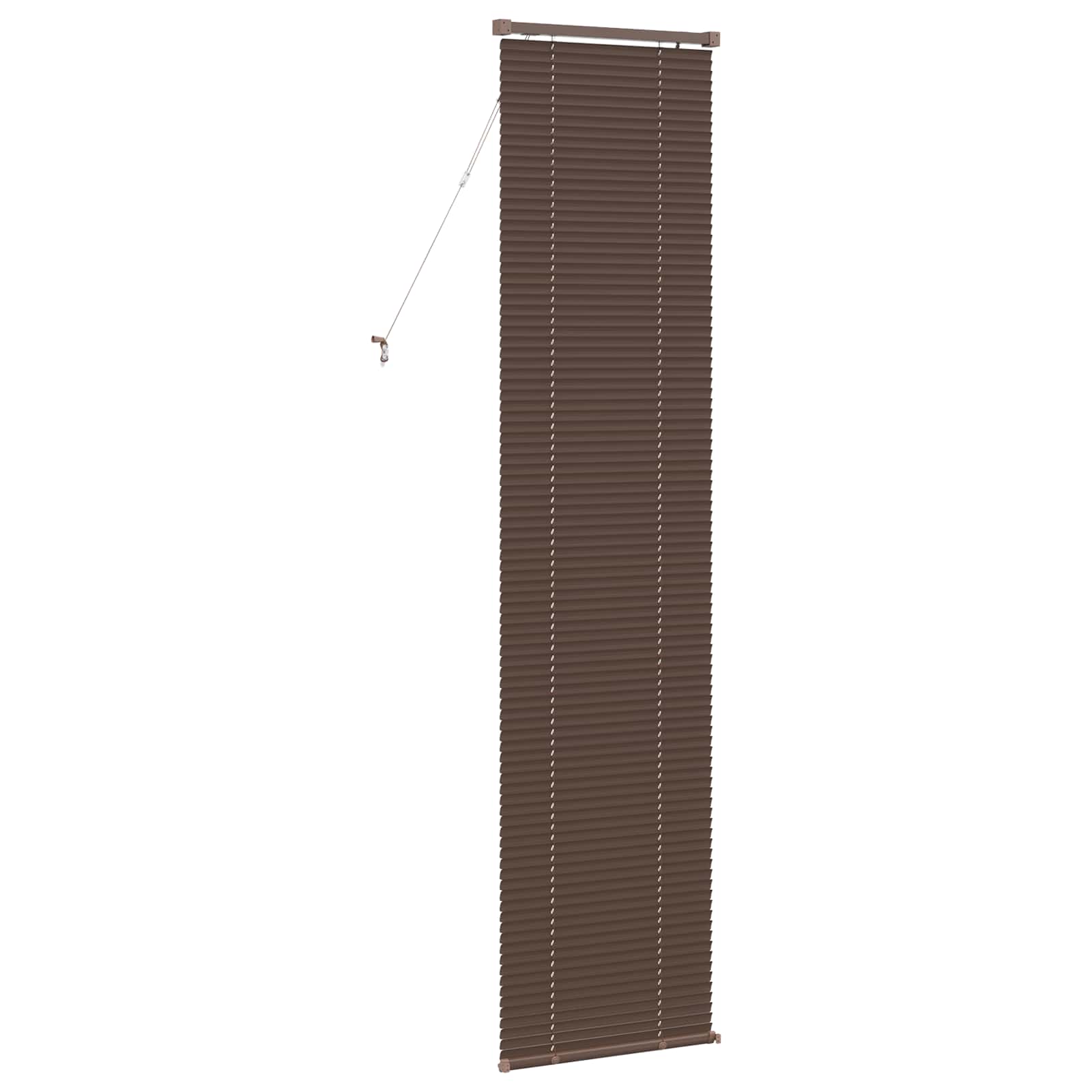 Venecijanska roleta Tamno smeđa s uzorkom 213 x 50 cm PVC