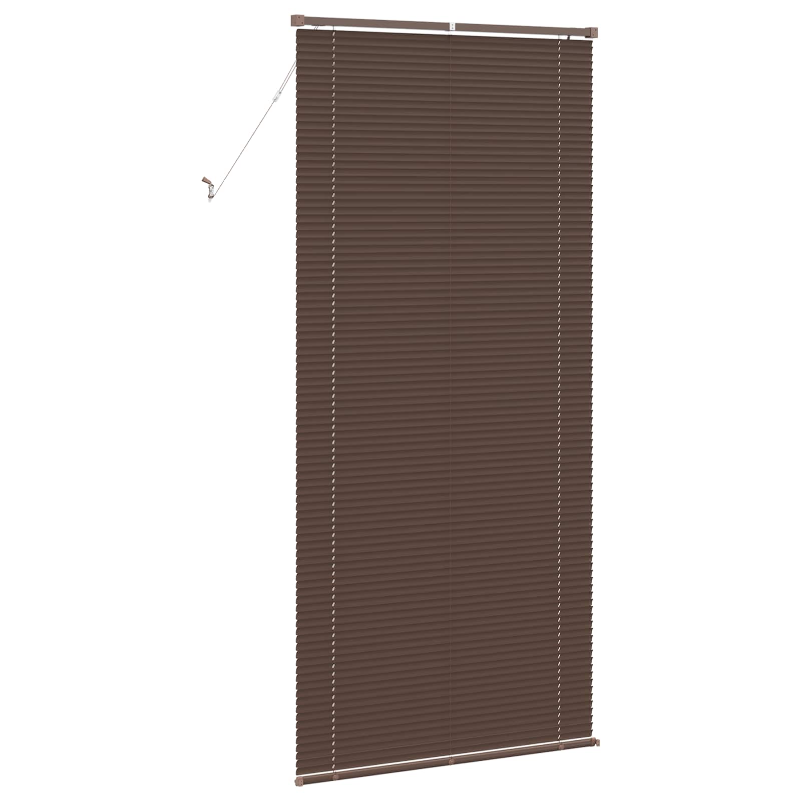 Venecijanska roleta Tamno smeđa s uzorkom 213 x 100 cm PVC