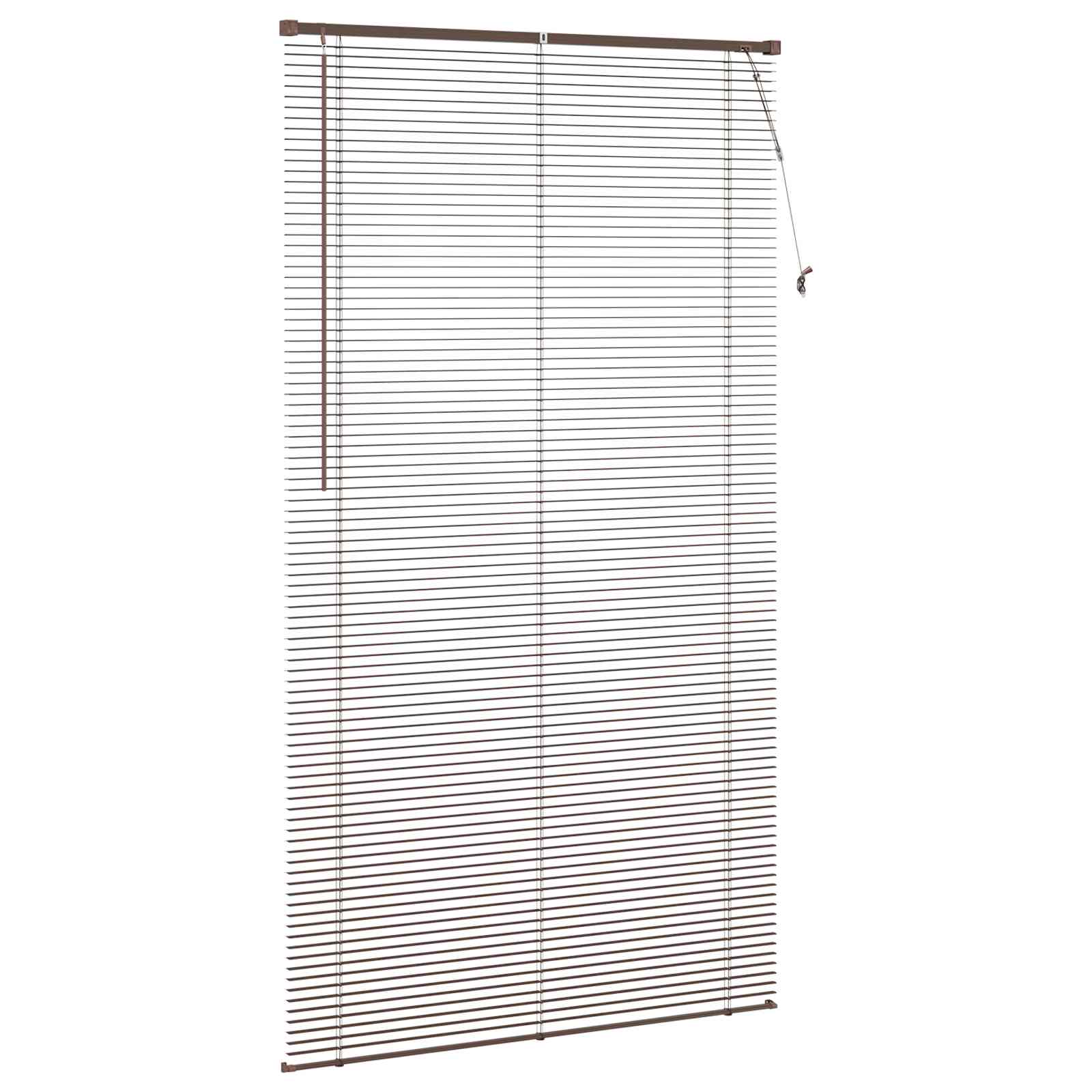 Venecijanska roleta Tamno smeđa s uzorkom 213 x 110 cm PVC