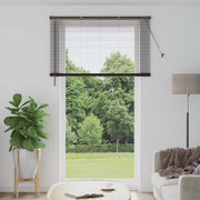 Venecijanska roleta Tamno smeđa s uzorkom 213 x 140 cm PVC