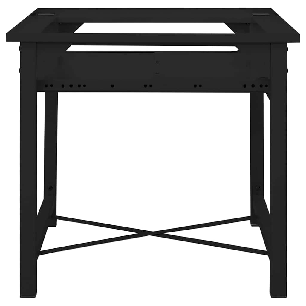 Pedestal za perilicu rublja Crna 60 x 56 x 52 cm Čelik