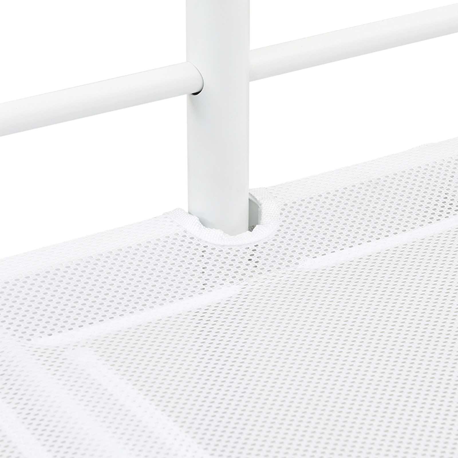 Okvir Krevet za Dječji Loft Bijela i Plava 80 x 200 cm Metal