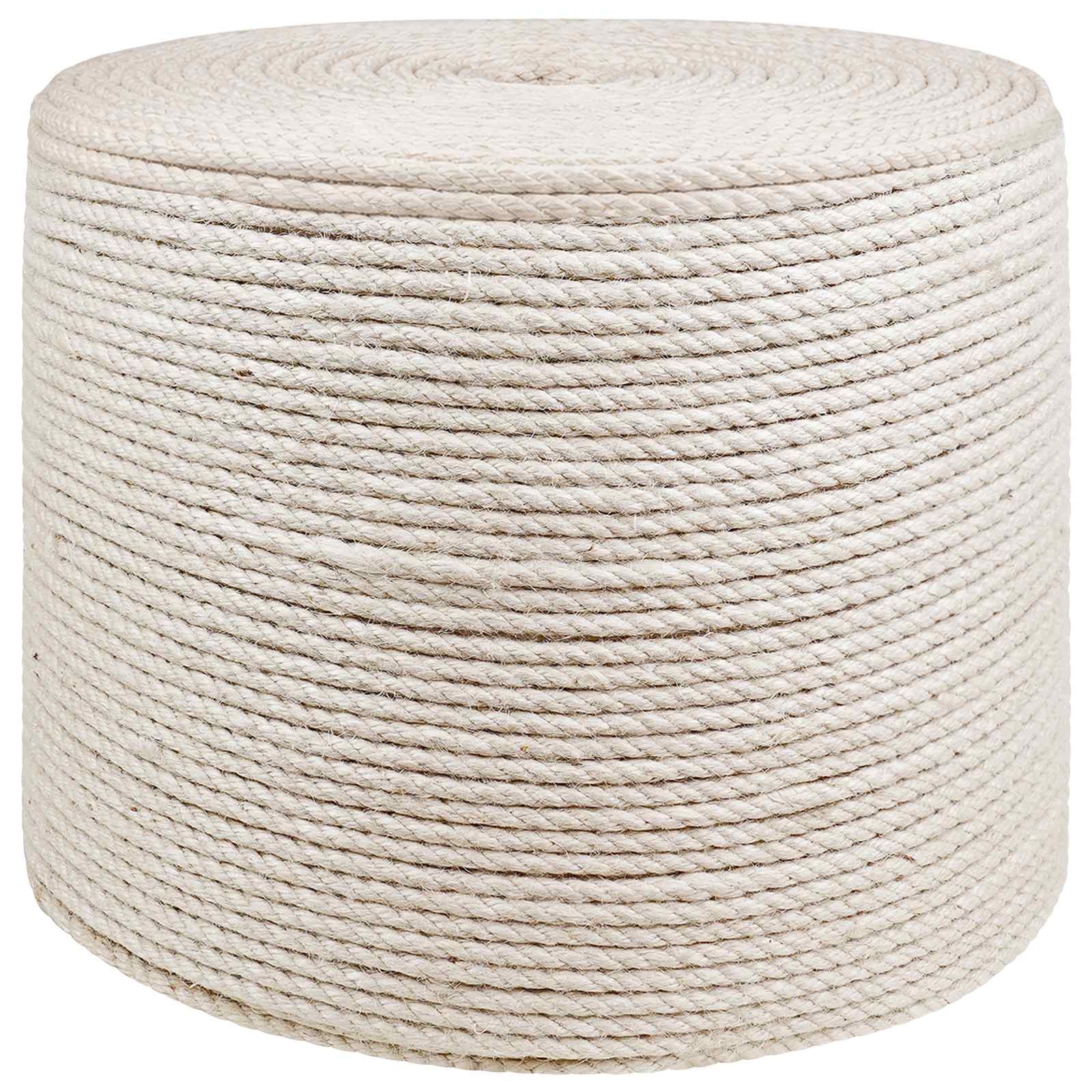 Uže od jute 6 Bijela 100% Juta Tossa