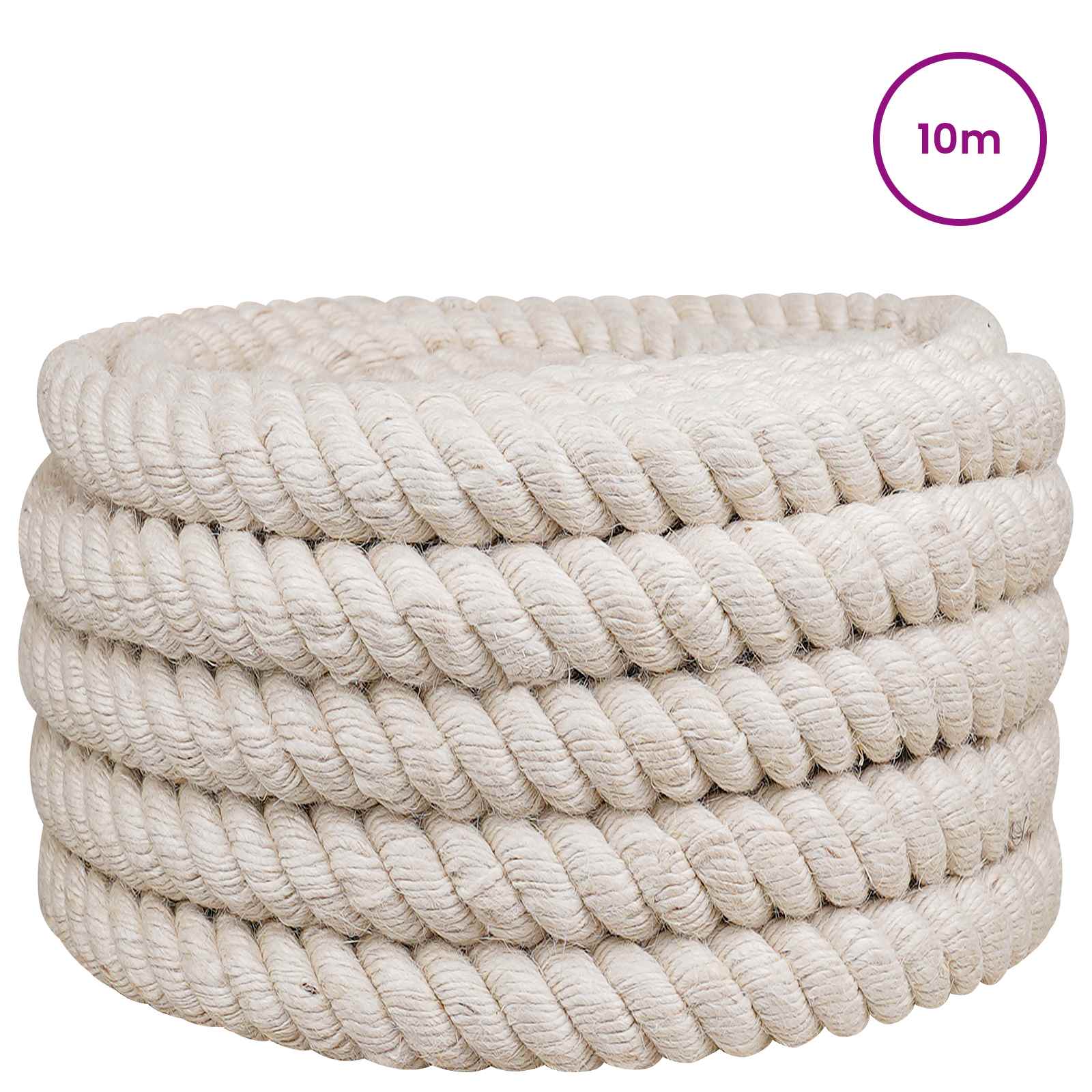 Uže od jute 40 Bijela 100% Juta Tossa