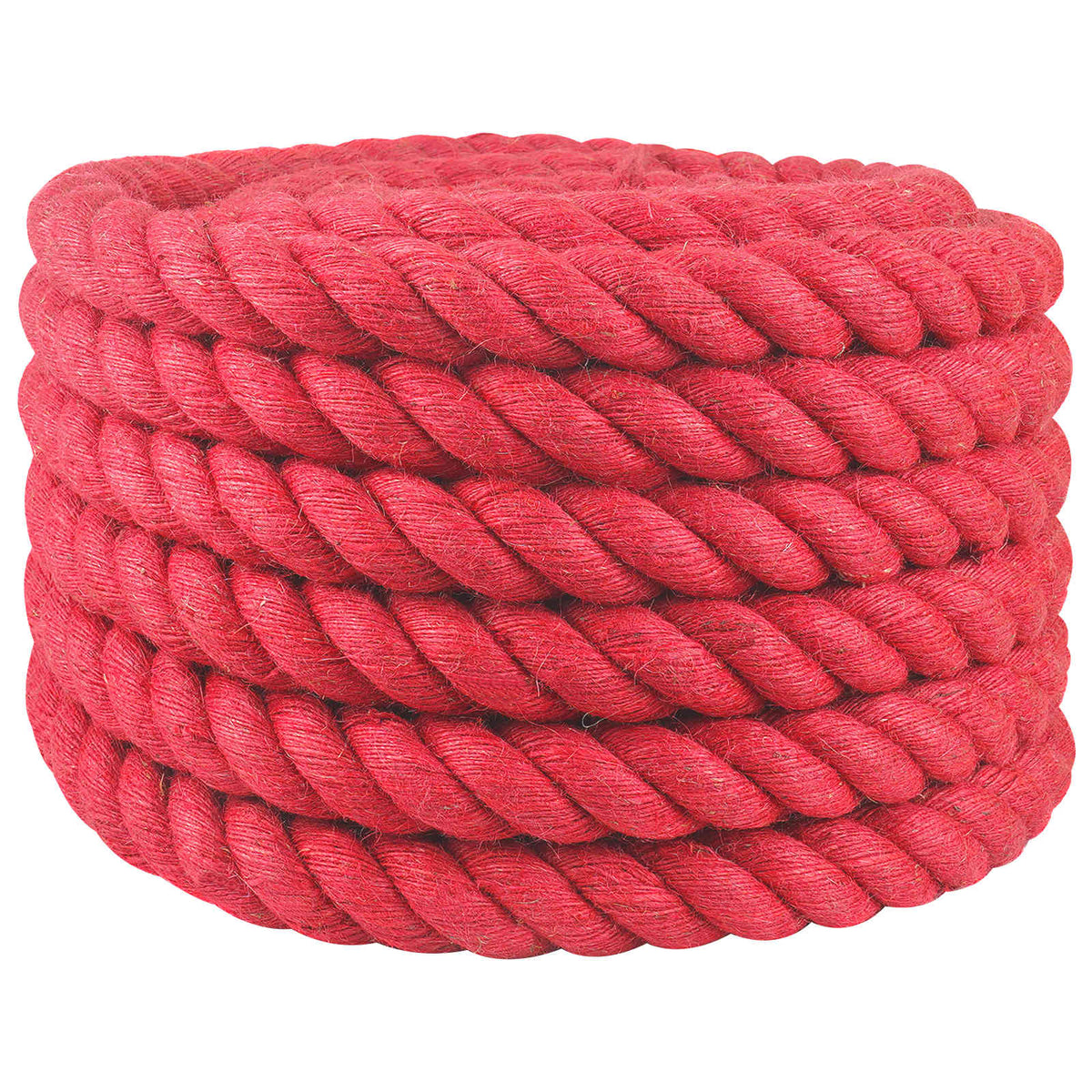Uže od jute 36 mm Crvena 100% Juta Tossa