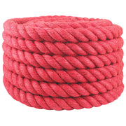 Uže od jute 40 mm Crvena 100% Juta Tossa