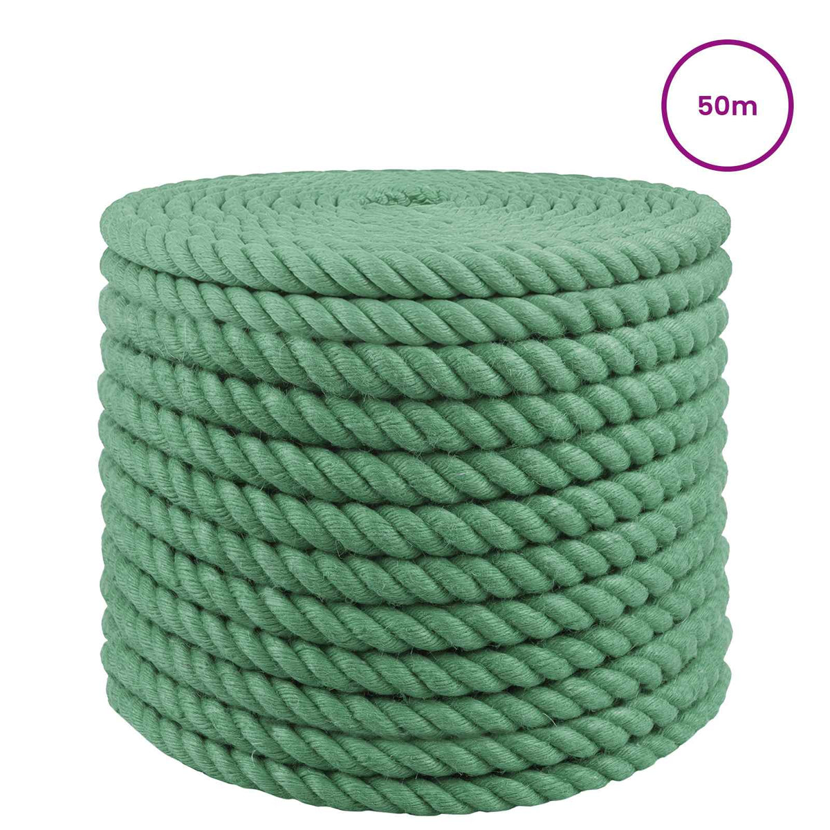 Uže od jute 20 mm Zelena 100% Juta Tossa