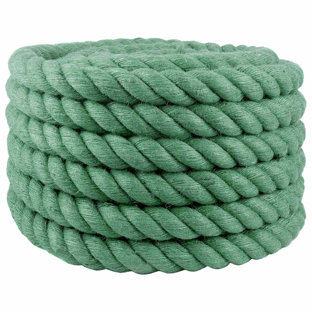 Uže od jute 60 mm Zelena 100% Juta Tossa