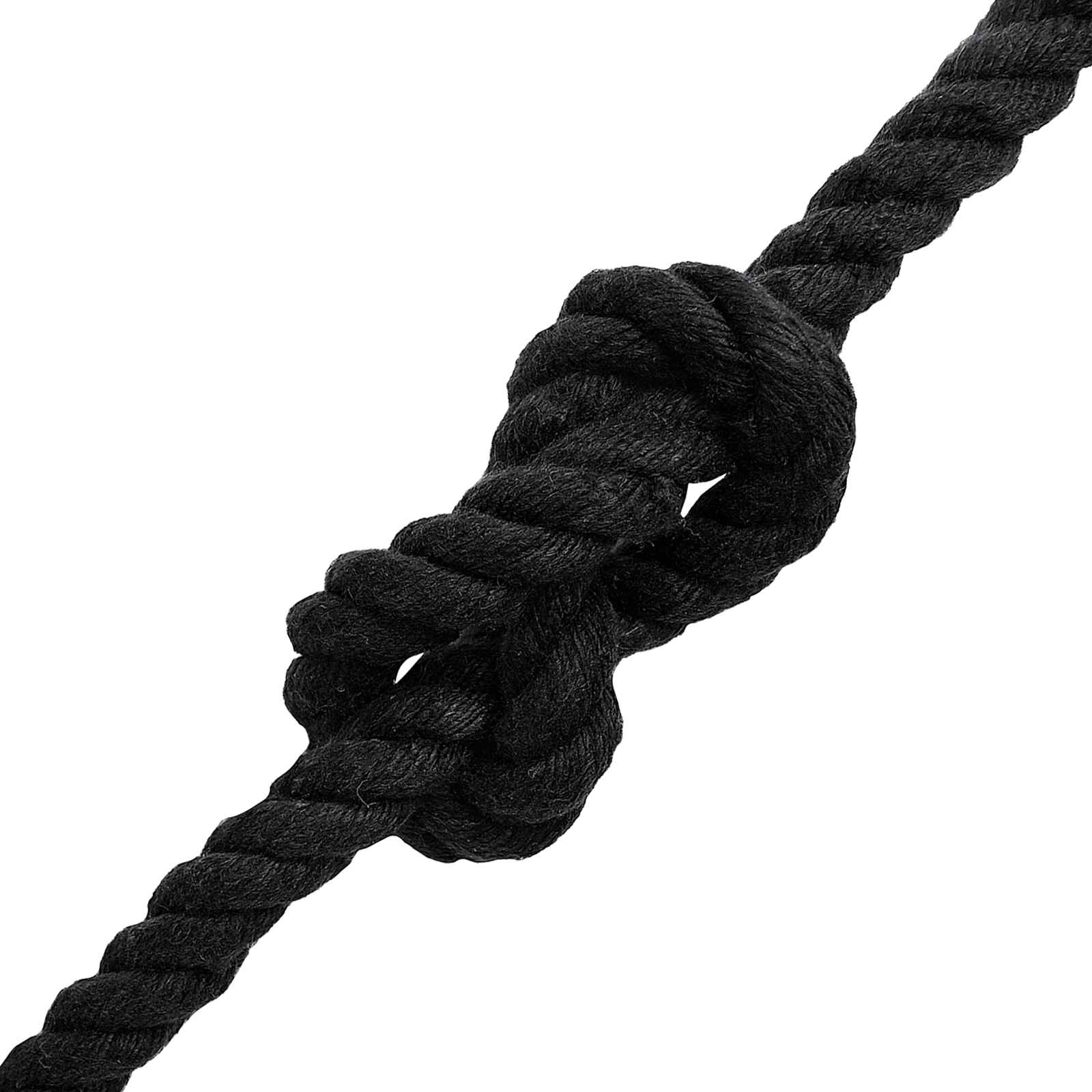 Konop Crna 1,2 x 1,2 x 10000 cm Pamuk