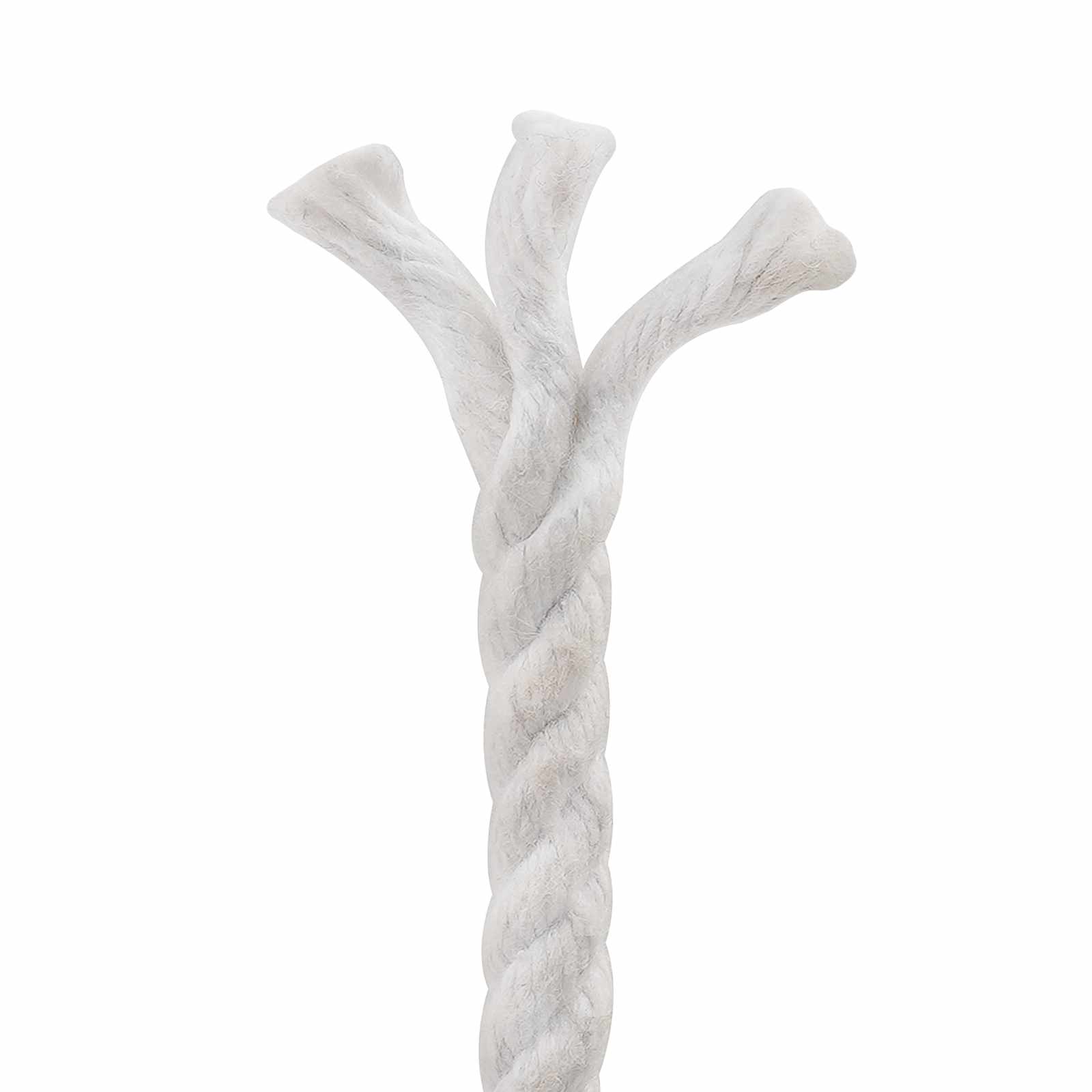Konop Bijelo 0,6 x 0,6 x 25000 cm Pamuk