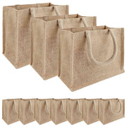 Torbe od jute 10 Prirodna 26 x 22 x 14 cm 100% Jut