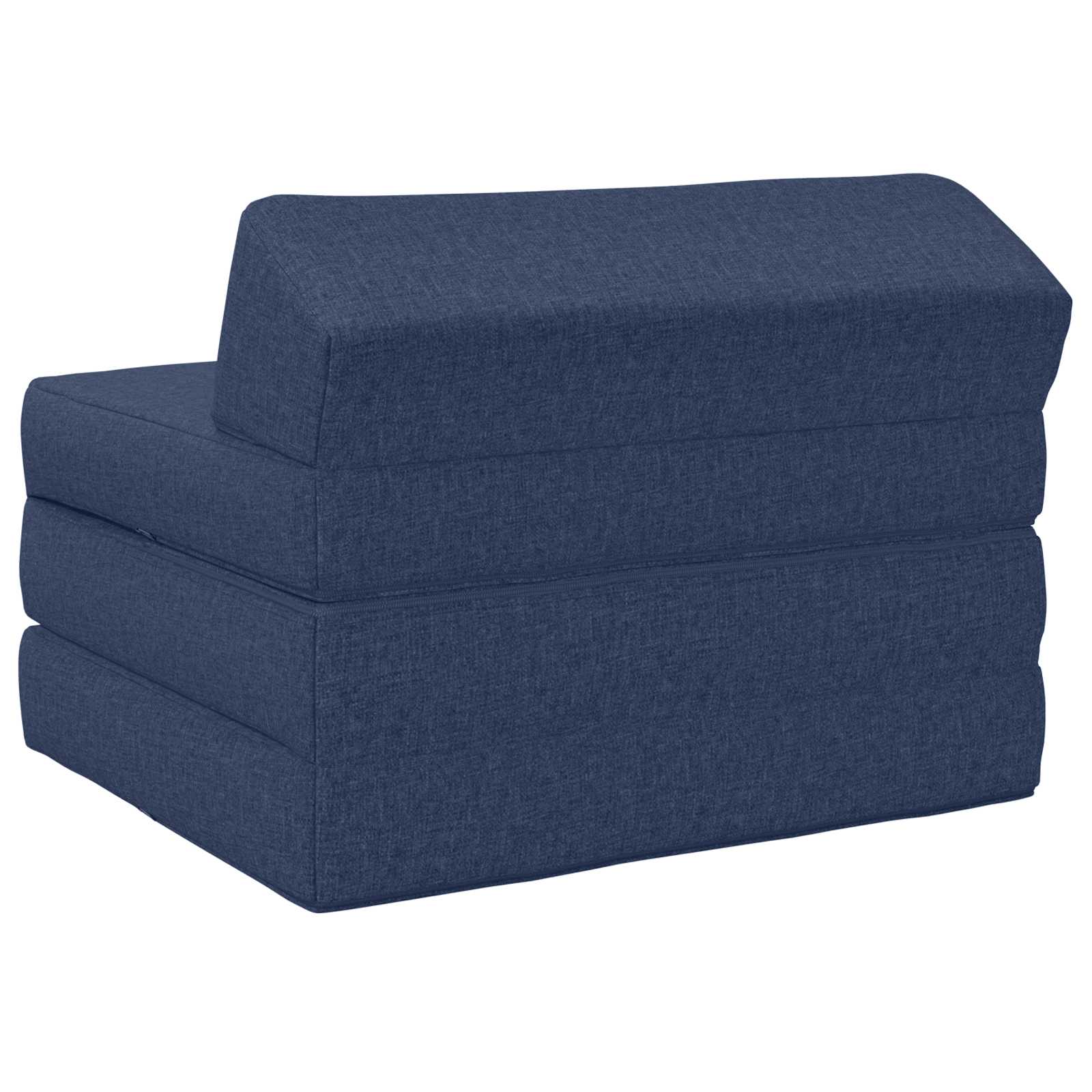 Sofa na razvlačenje Plava 200 x 70 x 10 cm Tkanina