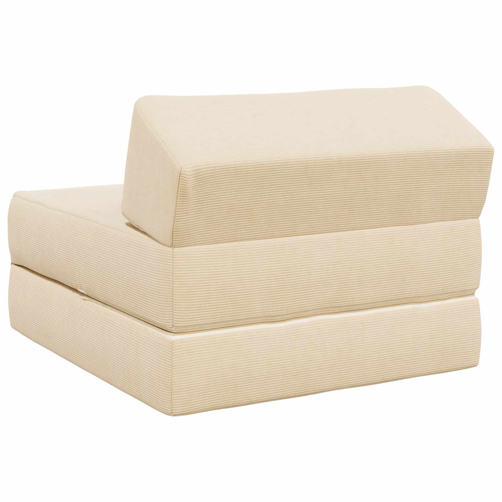Sofa na razvlačenje Krem 60 x 70 x 41 cm Tkanina