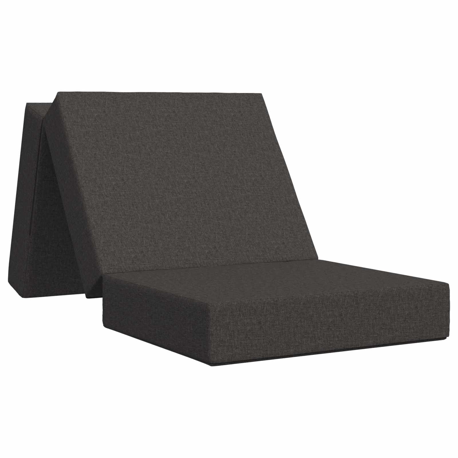 Sofa na razvlačenje 75 x 63 x 45 cm Tamnosiva