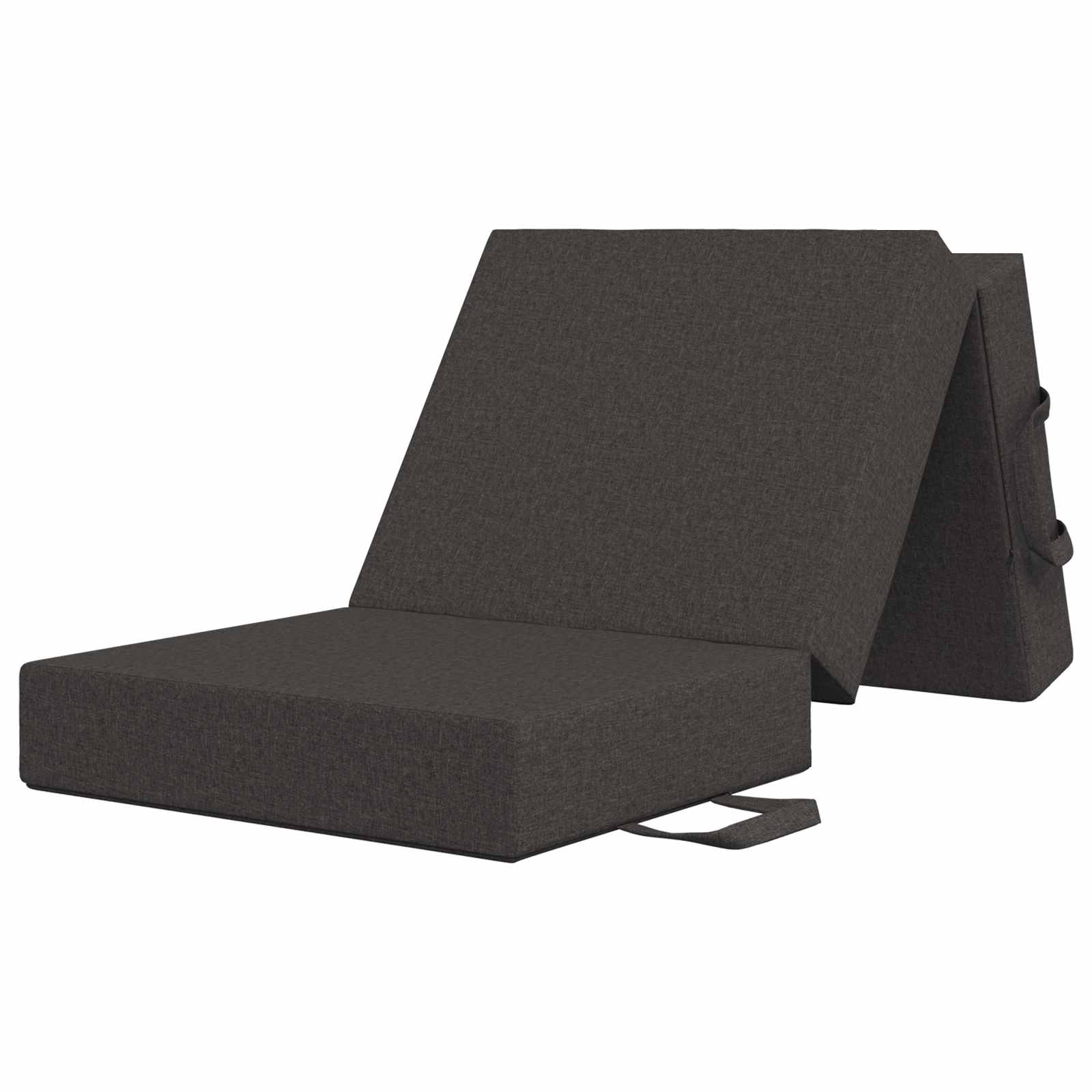 Sofa na razvlačenje 75 x 63 x 45 cm Tamnosiva