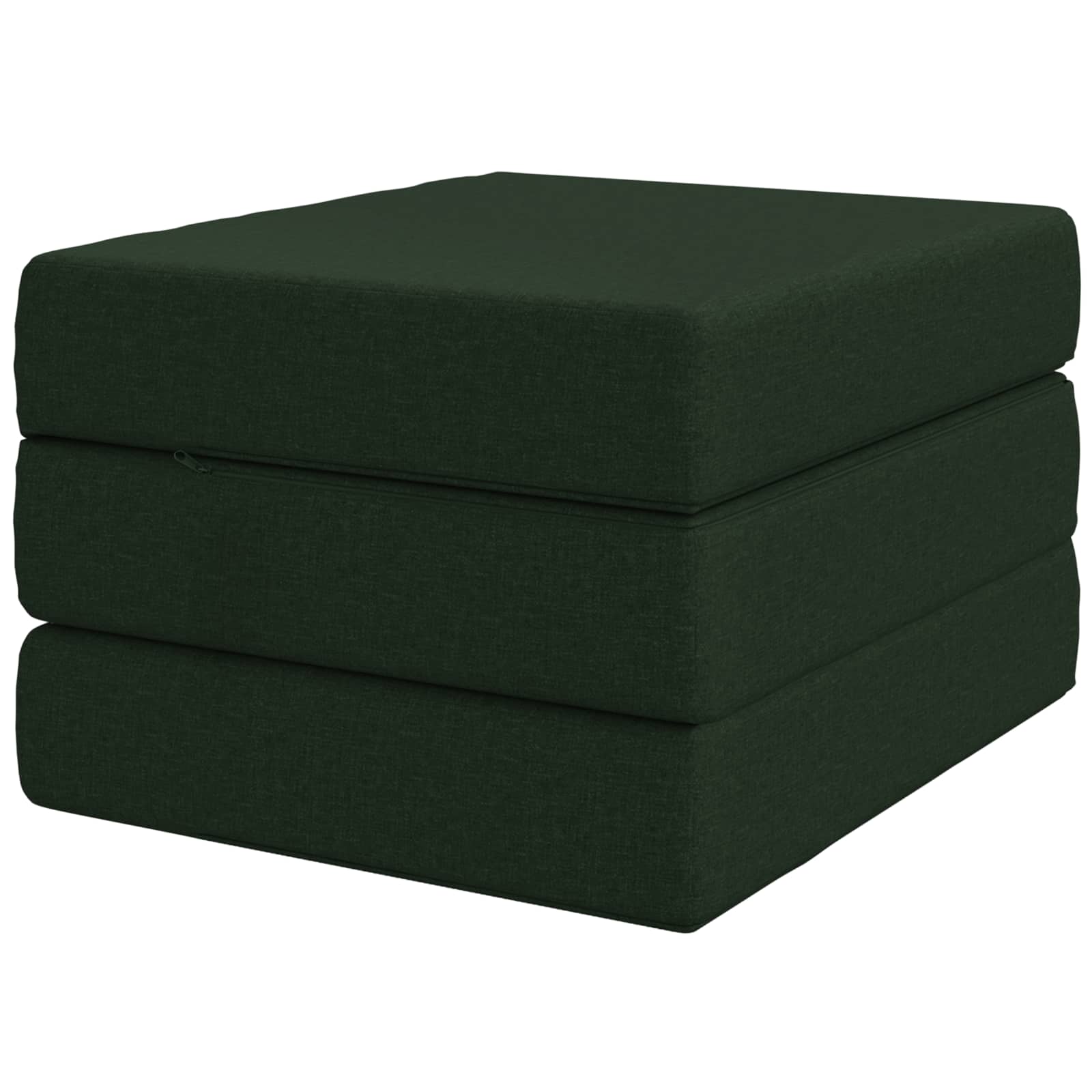 Sofa na razvlačenje 90 x 63 x 45 cm Tamnozelena
