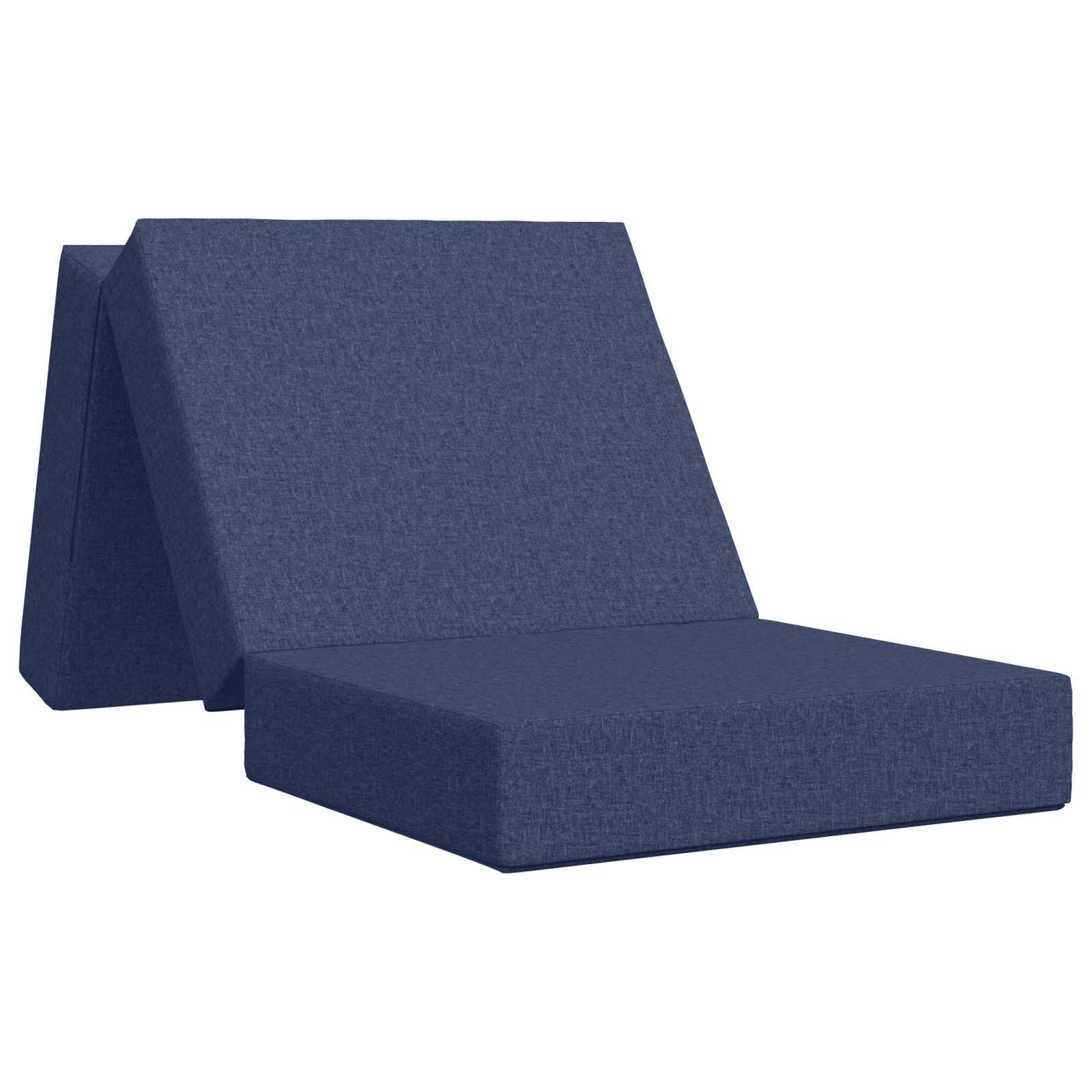Sofa na razvlačenje 90 x 63 x 45 cm Plava