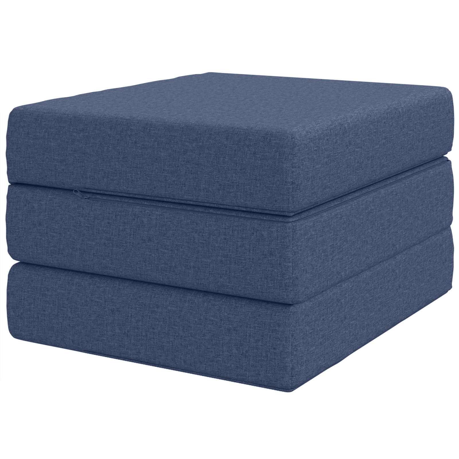 Sofa na razvlačenje 90 x 63 x 45 cm Plava
