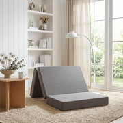 Sofa na razvlačenje 90 x 67 x 45 cm Svjetlosiva