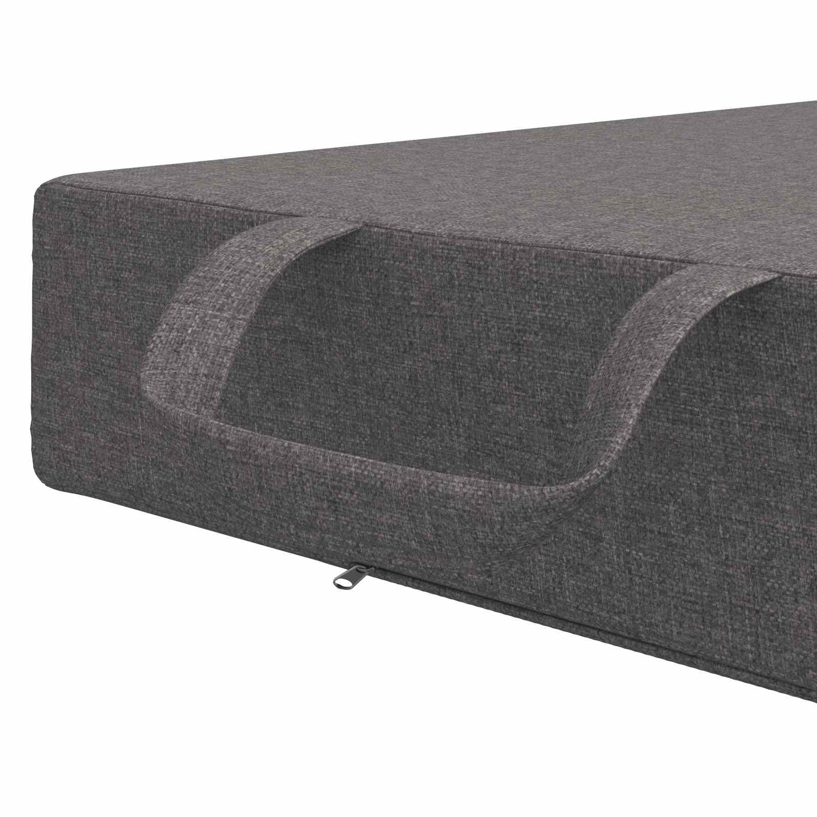 Sofa na razvlačenje 90 x 67 x 45 cm Svjetlosiva