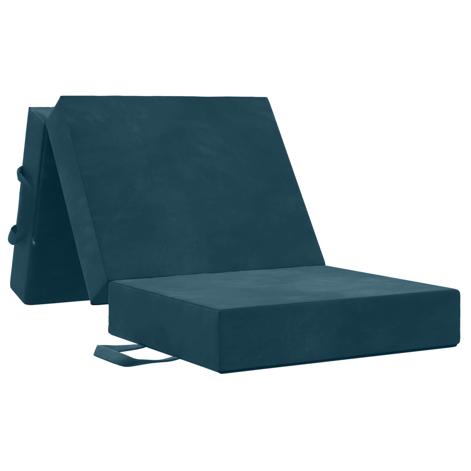 Sofa na razvlačenje 90 x 67 x 45 cm Plava